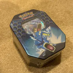 Pokemon TCG Hidden Fates Gyarados GX Tin Factory Sealed Brand New 820650804816 - Image 1