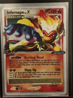 Pokemon Infernape LV.X DP10 Holo Level-Up 2 Card DP Set Nintendo Pokemon TCG - Image 1