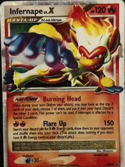 Pokemon Infernape LV.X DP10 Holo Level-Up 2 Card DP Set Nintendo Pokemon TCG - Image 2