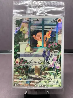 Pokemon TCG Charmander SVP044 Black Star Promo Holo Rare Obsidian Flames Sealed - Image 1