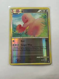 Lickitung [Reverse Holo] #66 Pokemon Triumphant NM - Image 1