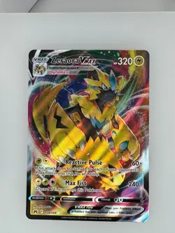 2023 Pokemon Crown Zenith Zeraora VMAX 054/159 NM - Image 1