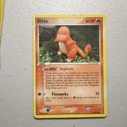 Pokemon TCG Ditto Delta Species 61/113 60HP 2005 - Image 1