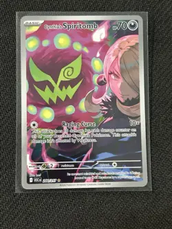 Pokemon Ascended Heroes - Cynthia’s Spiritomb 244/217 Illustration Rare English - Image 1