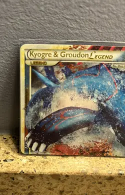 Pokemon Kyogre & Groudon Legend Undaunted Ultra Rare Holo 87/90 150 HP - Image 3