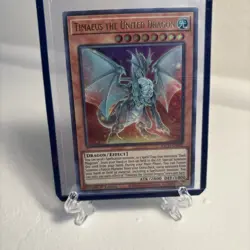 YU-GI-OH! Timaeus the United Dragon BACH-EN003 - Ultra Rare - 1st Ed - Image 1