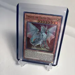 YU-GI-OH! Timaeus the United Dragon BACH-EN003 - Ultra Rare - 1st Ed - Image 2