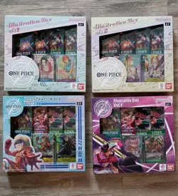 One Piece Illustration Box Vol 1-4 Complete Set (Sealed) - Image 1
