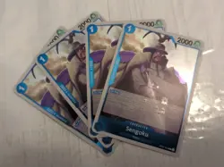 4x Sengoku OP07-046 Rare - One Piece TCG 500 Years In The Future - Playset - Image 1