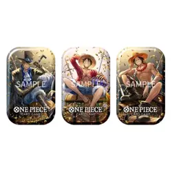 One Piece Tin Pack Set Vol 2 Factory Sealed 2 TIN LOT IN HAND Ready To Ship New - Image 1