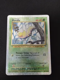 Weedle 99/110 Legendary Collection - Reverse Holo Pokemon TCG - Image 2