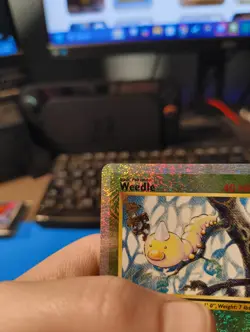 Pokemon TCG Legendary Collection Weedle 99/110 Reverse Holo - Image 3