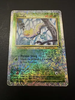 Weedle - 99/110 - Pokemon Legendary Collection Reverse Holo Rare Card HP/DMG - Image 1