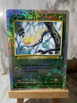 Pokemon Card Weedle 99/110 Legendary Collection Reverse Holo - Image 2