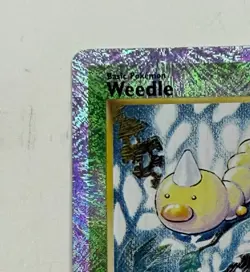 Vintage Pokemon 2002 Legendary Collection 99/110 Weedle Reverse Holo - Image 5