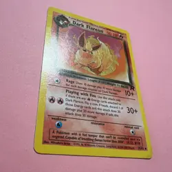 Dark Flareon 35/82 VLP Vintage Team Rocket WOTC Pokemon Card TCG English 1999 - Image 3