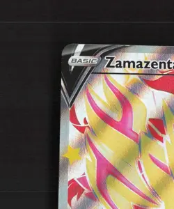 Zamazenta V SWSH293 Sword & Shield Full Art Black Star Promo Pokemon Card NM - Image 3