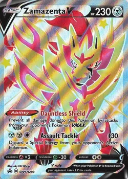 Zamazenta V (Shiny) - Promo SWSH: Sword & Shield Promo Cards SWSH293 NM - Image 1