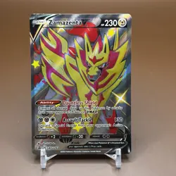 Zamazenta V (Shiny) - SWSH293 SWSH: Sword & Shield Promo Cards Promo Holo NM - Image 1