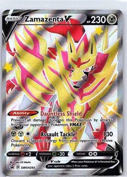 Zamazenta V - SWSH293 SWSH: Sword & Shield Promo Cards - Pokemon Card - NM - Image 1