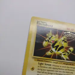 Pokemon Cards: Electabuzz 2 Promo Black Star 2000 WOTC: VERY small crease - Image 2