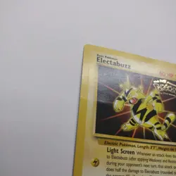Pokemon Cards: Electabuzz 2 Promo Black Star 2000 WOTC: VERY small crease - Image 3
