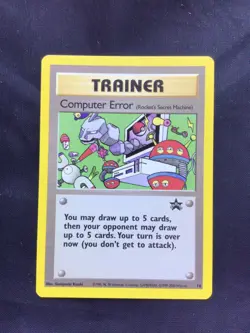 Pokemon Cards: Wizards Black Star Promo: Computer Error 16 - Image 1
