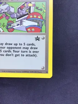 Pokemon Cards: Wizards Black Star Promo: Computer Error 16 - Image 4