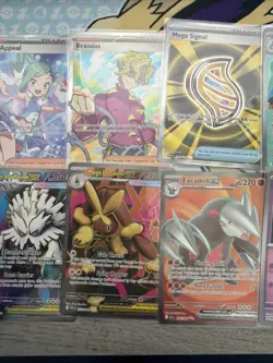 Pokemon Card Lot Of 10 FULL ART, Prismatic, Mega And More! All NM - Image 3