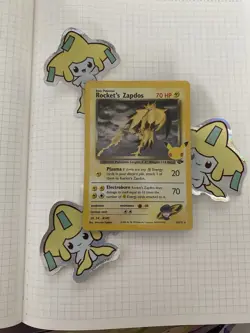 ⚡ Rocket’s Zapdos - 15/132 - Celebrations - Pokemon TCG Card - 25th Anniversary - Image 1