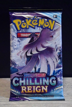 Pokemon SWSH Chilling Reign Booster Pack - 10 Cards / Booster Pack - SEALED - Image 1