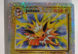 Pokemon Collectible Cards, Jolteon, REV HOLO, 14/110, Legendary Collection, 2002 - Image 4