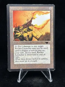ROCKET LAUNCHER Antiquities 1994 Magic The Gathering MTG TCG Uncommon - Image 1