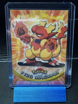2000 Topps Pokemon TV Animation Edition Series 3 Non Holo #126 Magmar - Image 1