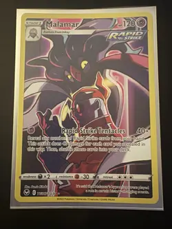 Pokemon Malamar TG06/TG30 Trainer Gallery Full Art Holo NM - Image 2
