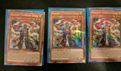 Yugioh Starlight Rare Radiant Typhoon Swen playset - Image 2