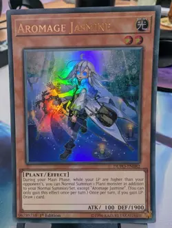 YuGiOh! Aromage Jasmine DUPO-EN082 Ultra Rare 1st Ed - Image 1