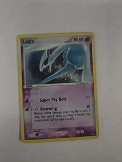 Pokemon TCG Lugia Card 2/17 2007 Pop Series 5 Holo - Image 1
