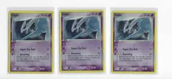 Pokemon TCG Lugia Pop Series 5 Holo Rare Card 2/17 LOT OF 3 NM - Image 1