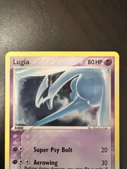 Pokemon TCG Lugia 2/17 Pop Series 5 2007 Holo Card Rare - Image 4