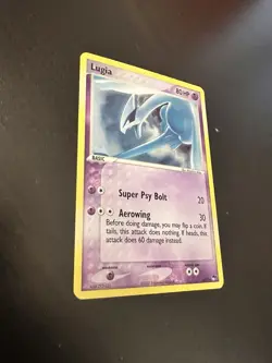 Pokemon TCG Lugia 2/17 Pop Series 5 2007 Holo Card Rare - Image 5