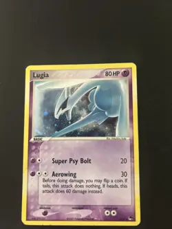 Pokemon TCG 2007 Lugia 2/17 Pop Series (5) Holo Rare Card - Image 1