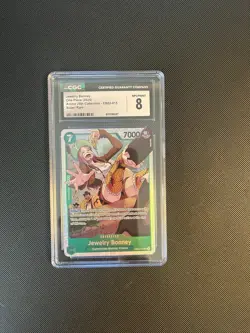 One Piece Graded CGC 8 Jewelry Bonney EB02-015 Super Rare English - Image 1