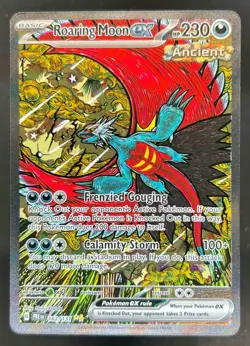 2025 Pokemon SV Prismatic Evolutions PRE EN Roaring Moon ex #162/131 - Image 1