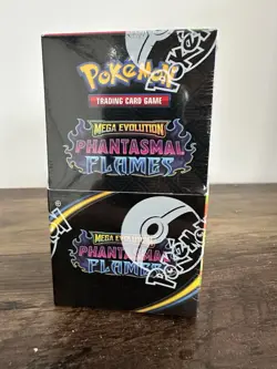 Pokemon Phantasmal Flames Half Booster Box (18 Packs) Sealed ✅ Fast Dispatch 📦 - Image 1