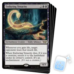 ENDURING TENACITY X4 Duskmourn: House Of Horror DSK Magic MTG MINT CARD - Image 1