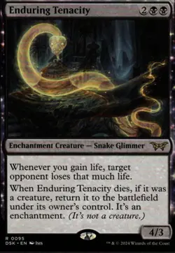 Enduring Tenacity R Promo Pack: Duskmourn: House of Horror 95 NM - Image 1