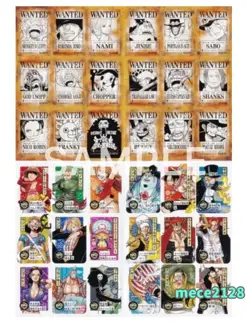 [NEW]ONE PIECE Saikyo Jump 2024 Bonus Set IMAGINE WANTED original Mini card game - Image 2