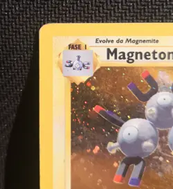 Pokemon Card Magneton 9/102 Set Base Unlimited Rara Holo GOOD-ITA - Image 3
