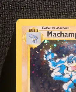 Pokemon Card Machamp 8/102 Set Base Unlimited Rara Holo EXC-ITA - Image 3
